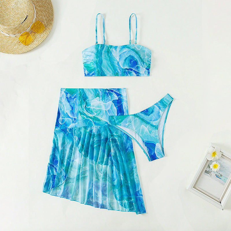 S3 -Waves -3 piece swimwear