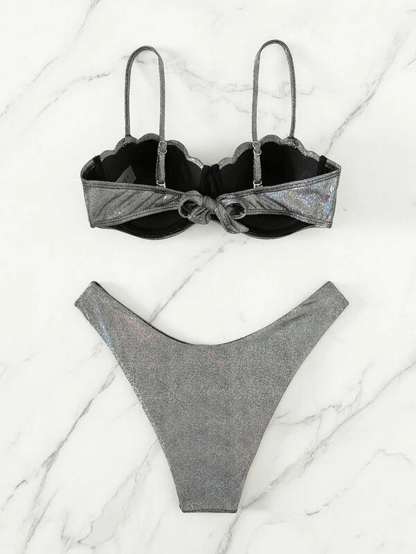 S26 -Grey simmer swimwear